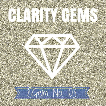 What to do when you feel guilty about disappointing people {New Clarity Gem}