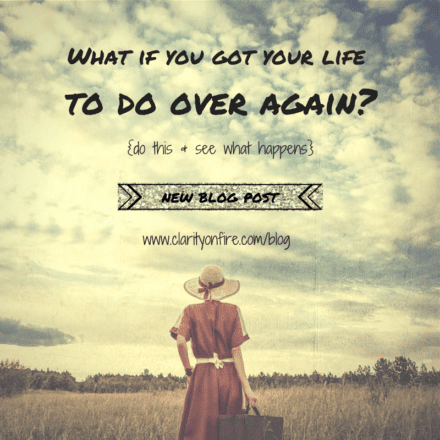 A {slightly weird} test to see if your life is on track … or not