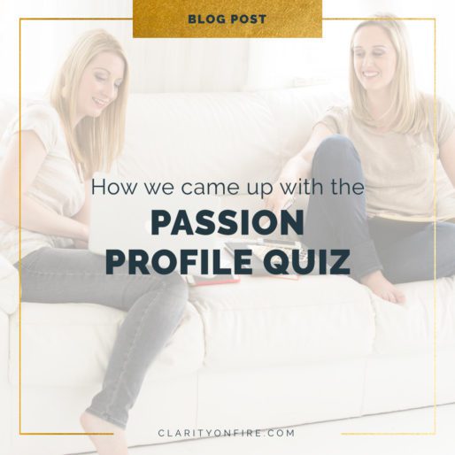 How we came up with the Passion Profile Quiz