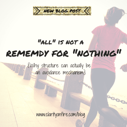“All” is not a remedy for “nothing”