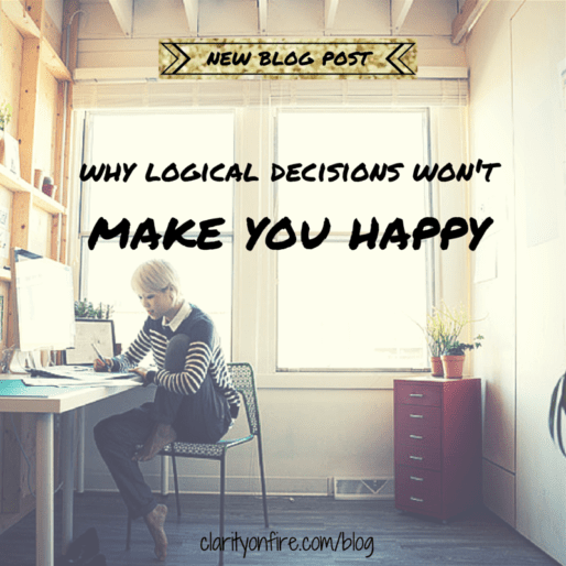 Why logical decision-making won’t make you happy