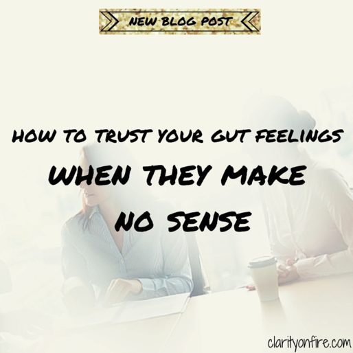 How to trust your gut feelings … when they make no sense