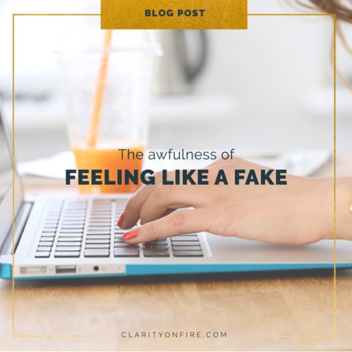 The awfulness of feeling like a fake