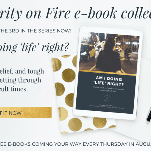Am I doing life right? E-book #3 is here!