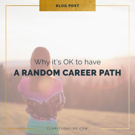 Why it’s OK to have a random career path