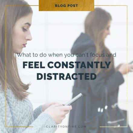 What to do when you can’t focus and feel constantly distracted
