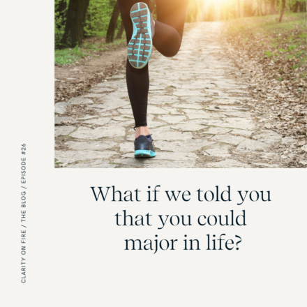 What if we told you that you could major in life?