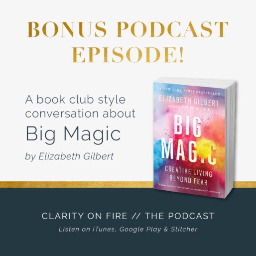 Bonus Book Club! Big Magic by Elizabeth Gilbert