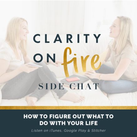 Side Chat: How to figure out what to do with your life