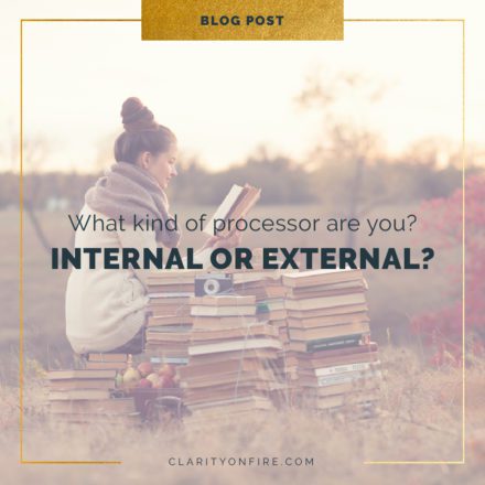 Are you an internal or external processor?
