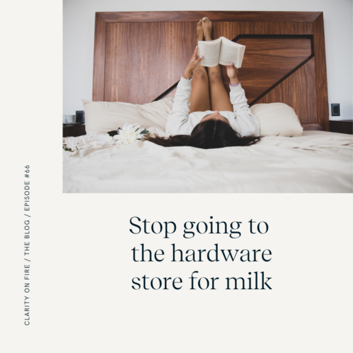 Stop going to the hardware store for milk