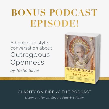 Bonus Book Club! Outrageous Openness by Tosha Silver