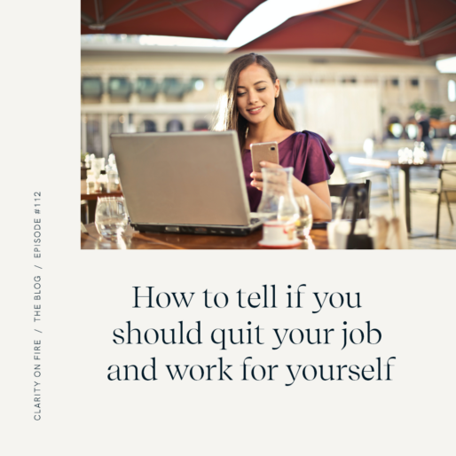 How to tell if you should quit your job and work for yourself