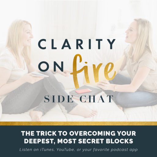 Side Chat: The trick to overcoming your deepest, most secret blocks