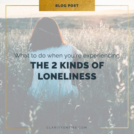 The 2 kinds of loneliness (& what to do about them)