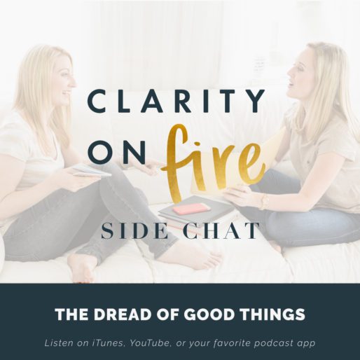 Side Chat: The dread of good things