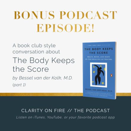 Bonus Book Club! The Body Keeps the Score by Bessel van der Kolk, M.D. (Part 1)