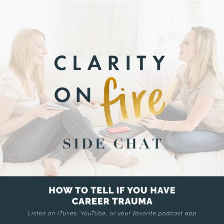 Side Chat: How to tell if you have career trauma