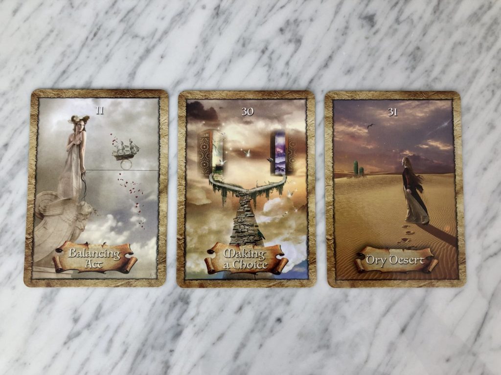 Balancing Act, Making a Choice, Dry Desert