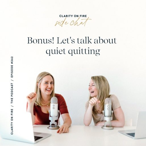 Bonus! Let’s talk about quiet quitting