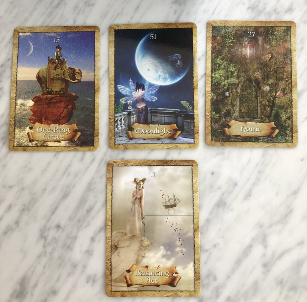 One-Ring Circus, Moonlight, Home, Balancing Act