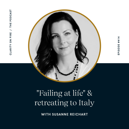 “Failing at life” & retreating to Italy with Susanne Reichart